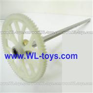 BR6508 Helicopter Parts-07 Upper main gear with hollow pipe