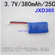 JXD385, JXD-385 quadcopter quad copter Spare Parts, Battery 380mah upgrade
