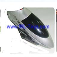 LianSheng LS-208 LS208 RC Helicopter parts, Head Cover, nose, Canopy,Gray-08
