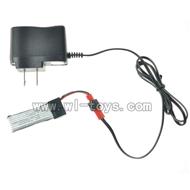 WL-V222-06 Charger & Battery Wltoys V222 Quadcopter parts wl toys 222 parts