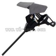 WL-V222-10 Legs-Black(Carbon rod & Stand frame for motor & Motor & Main blade) Wltoys V222 Quadcopter parts wl toys 222 parts