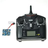 WL-V222-19 Circuit board & 2.4GHZ Remote control Wltoys V222 Quadcopter parts wl toys 222 parts