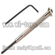 WL V944-parts-25 Cross screwdriver-internal hexagonal wrebch wholesale Wltoys V944 model WL toys 944 rc helicopter parts V944 parts list