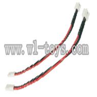 WL V944-parts-29 Charger conversion line(2pcs) wholesale Wltoys V944 model WL toys 944 rc helicopter parts V944 parts list