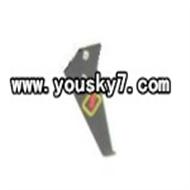 WL V388 helicopter parts-02-The tail vertical direction wing Wltoys WL V388 model WL toys V388 rc helicopter 388 parts list