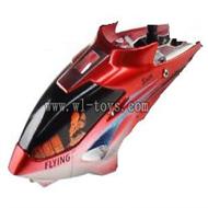 WLtoys S929 helicopter parts-03-Head Cover(red) WLtoys S929 helicopter WL toys S929 rc helicopter and WLtoys S929 parts list