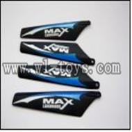 WLtoys S929 model parts-05-Main Blade(2A+2B)-4x WLtoys S929 helicopter WL toys S929 rc helicopter and WLtoys S929 parts list