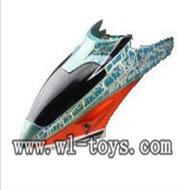 WL S939 helicopter parts-03-Head Cover(green) WLtoys S939 RC helicopter WL toys S939 model WLtoysrc S939 parts