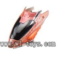 WL S939 helicopter parts-04-Head Cover(orange) WLtoys S939 RC helicopter WL toys S939 model WLtoysrc S939 parts