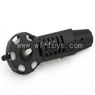 MJX-F649-parts Tail cover unit(include tail gear & Tail cover,not include the tail motor,MJX F49 F649 rc helicopter and mjxrc toys helikopter Accessories