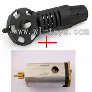 MJX-F649-parts-42 Tail cover unit(include tail gear & Tail cover and the tail motor,MJX F49 F649 rc helicopter parts