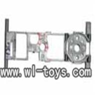 MJX f45 Motor fixing base plate,Mjx F45 F645 RC helicopter Parts,mjxrc toys MJX F645 helikopter Accessories