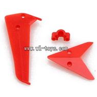 SYMA S5-Parts-06 Tail Decoration - Red SYMA S5 rc helicopter parts SYMA S5 helikopter Accessories symarc model