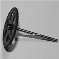 SH 6050-parts-08 Main gear with hollow pipe SH6050 RC helicopter parts sanhuan 6050 helikopter Accessories,sanlianhuan 6050 toys