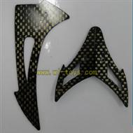 FX037-helicopter-parts-30 Horizontal wing and verticall wing frame feilun FX037 rc helicopter parts FX 037 helikopter Accessories