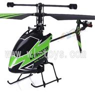 WL V911-55 Single helicopter(No battery,No remote control)-Green,WLtoys V911-1 RC Helicopter WL Toys rc model