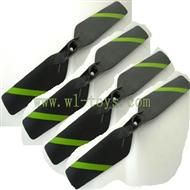 FX078-parts-04 Tail blade(4pcs) Feilun toys FX078 rc helicopter Spare parts FX 078 model Accessories