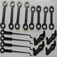 FX078-parts-11 Long Connect buckle(4pcs) & Short connect buckle(4pcs) & Round-shape buckle(4pcs) & Steering gear lever(4PCS) Feilun toys FX078 rc helicopter Spare parts