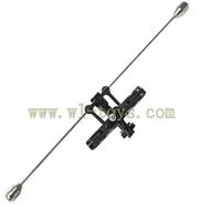 FX078-parts-21 Balance bar & short connect buckle(2PCS) & Main grip set & Head of the inner shaft & Long connect buckle(2pcs) & Round-shape buckle(2pcs) Feilun toys FX078 rc helicopter Spare parts