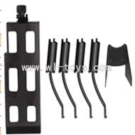 SYMA-X4-parts-16 Rotor Protection Box SYMA X4 Quadrocopter SYMARC X4 TOYS model and Syma X4 rc helicopter parts
