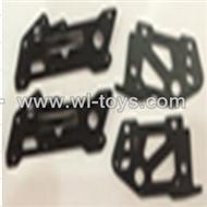 SYMA-F4-parts-21 Aluminium Sheets(4pcs) SYMA F4 rc helicopter Spare parts SYMA TOYS model F4 helikopter Accessories