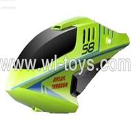 SYMA-S8-parts-02 Head cover(Green) SYMA S8 rc helicopter Spare parts SYMA TOYS model S8 helikopter Accessories