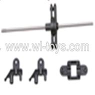 SYMA-S8-parts-07 Uppger main grip set & Lower Blade Grip Set with hollow pipe SYMA S8 rc helicopter Spare parts SYMA TOYS model S8 helikopter Accessories