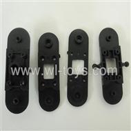 BR6098T-parts-06 Upper and lower main blade grip set BORONG BR6098T RC Helicopter Parts BR 6098T toys model helikopter Accessories