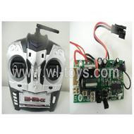 BR6098T-parts-16 Transmitter & Circuit board BORONG BR6098T RC Helicopter Parts BR 6098T toys model helikopter Accessories