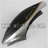 H227-25-parts-04 Hover,Head cover(Round shape black) Can use for HTX H227-21,H227-23,H227-27,H227-26 RC Helicopter