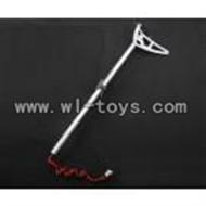 H227-21-parts-26 Tail unit(Tail pipe&tail motor&Tail cover&Tail Decoration21 Tail Decoration-Verticle&Horizontal wing&Fixture),Can use for HTX H227-23,H227-25,H227-26,H227-27 RC Helicopter