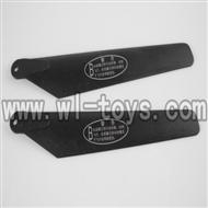 H227-20-parts-07 Lower main blades(2B),Can use for HTX model toys H227-20,H227-22,H227-24 RC Helicopter