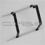 H227-20-parts-20 Landing skid (White),Can use for HTX model toys H227-20,H227-22,H227-24 RC Helicopter