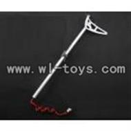 H227-20-parts-26 Tail unit(Tail pipe&tail motor&Tail cover&Tail Decoration21 Tail Decoration-Verticle&Horizontal wing&Fixture),Can use for HTX model toys H227-20,H227-22,H227-24 RC Helicopter