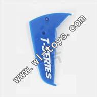 MJX-T57-parts-34 Verticall wing-Blue MJX T57/T657 RC helicopter parts MJX T657 toys model Accessories