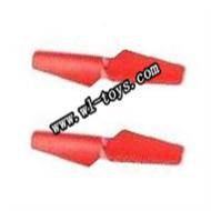 WL V939 parts-05-main blade(2x)-Red WLtoys V939 2.4G 4-axis RC Helicopter model,WL toys V939 mini UFO Quadcopter