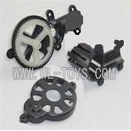 F-series MJX f46 helicopter parts-25 Tail cover & Tail Gear,MJX F646 toys rc model Accessories