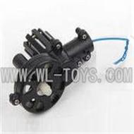 F-series MJX f46 helicopter parts-30 Tail cover & Tail gear & Tail motor MJX F646 toys rc model Accessories