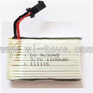 LianSheng toys model LS209 RC Helicopter parts,LS-209-parts-04 3.7v 1100mah battery