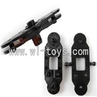 LS-209-parts-11 Upper main grip set & Lower main grip set,LianSheng toys model LS209 RC Helicopter parts