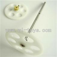 LS-209-parts-16 Upper main gear with hollow pipe & Lower main gear with copper sleeve,LianSheng toys model LS209 RC Helicopter parts