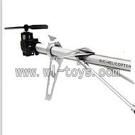 LS-209-parts-29 Long tail unit-Gray,LianSheng toys model LS209 RC Helicopter parts