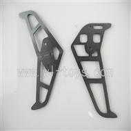 LS-209-parts-34 Horizontal and verticall wing-Gray,LianSheng toys model LS209 RC Helicopter parts