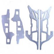 Double horse 9050 helicopter parts-16 Main frame decorated aluminum plates,shuangma 9050 toys DH 9050 rc helicopter model-legend