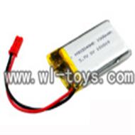 Double horse 9051 rc helicopter parts DH9051 1000mAh 3.7V Li-ion Polymer Battery