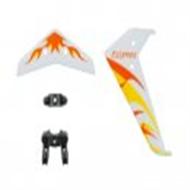 DFD F106 -07 Tail Decoration Set (White) DFD model toys F106 RC Helicopter Spare Parts