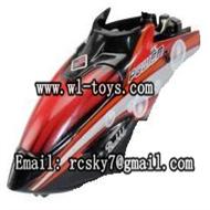 WL-V757-02 Head cover(Red) WLtoys V757 RC Helicopter Parts WL-toys model