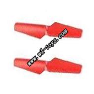 WL V949 rc helicopter parts-05-main blade(2x)-Red WLtoys V949 Quadcopter WL-toys model