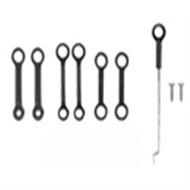 double horse 9104 helicopter parts-02 connect buckle,shuangma DH 9104 rc helicopter parts