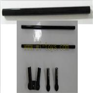 FeiLun FX059 rc helicopter-parts-32 Long tail pipe & Support pipe with fixtures FeiLun FX059 rc helicopter-parts-32 Long tail pipe & Support pipe with fixtures